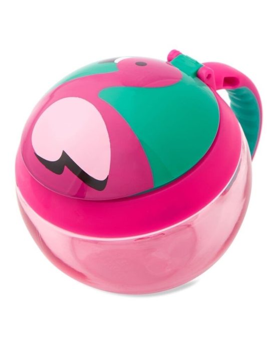 Cana pentru gustari Skip Hop Zoo Flamingo