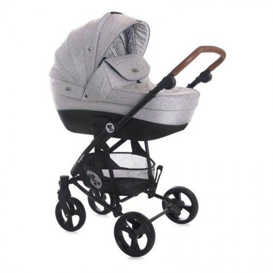 Коляска 3-в-1 Lorelli CRYSTA Opaline Grey