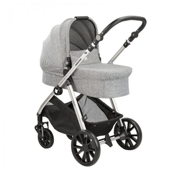 Коляска 3-в-1 UGO Dark Grey Melange