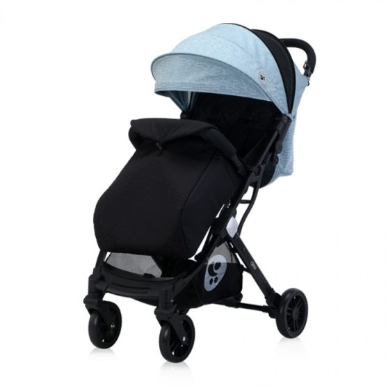 Коляска прогулочная Lorelli FIORANO Black&Silver Blue