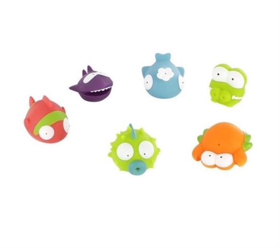 Jucarii pentru baita Badabulle Ocean, 6 buc. (B017005)