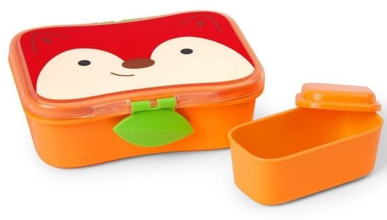 Пластиковый контейнер для бутербродов Skip Hop Zoo Лиса (9I414410)