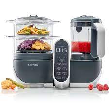 Многофункциональный кухонный комбайн 5 в 1 Babymoov Nutribaby+ Industrial Grey (A001124)