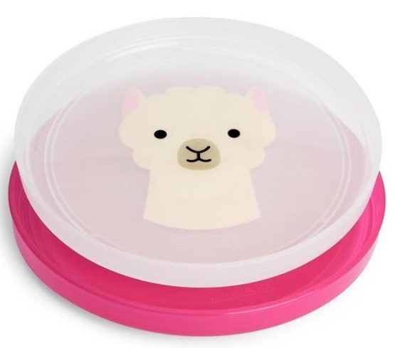 Набор из 2-х тарелок с нескользящим дном Skip Hop Zoo Лама