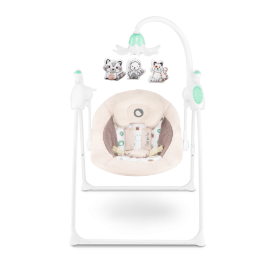 Детское кресло-качалка Lionelo Robin Beige(PM)