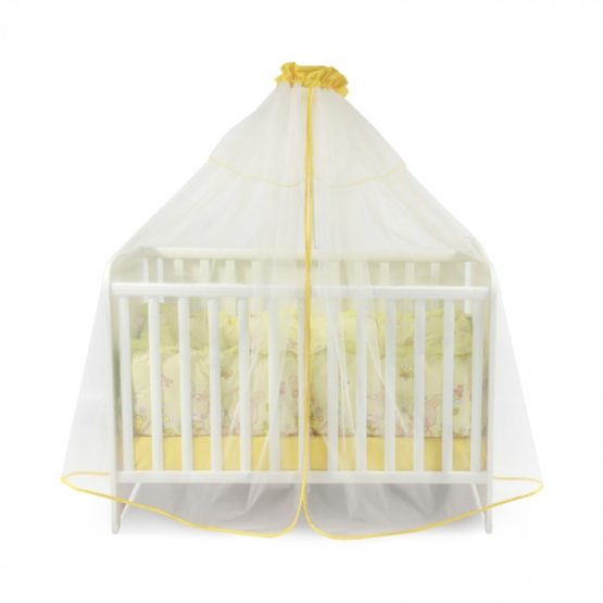 Балдахин тюлевый для детской кроватки 480*150 см Lorelli Yellow