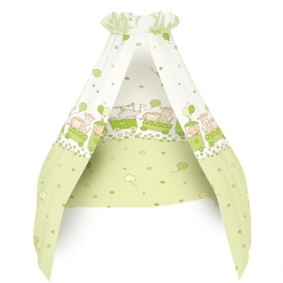 Балдахин для детской кроватки Lorelli Green Happy Train