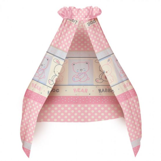Балдахин для детской кроватки Lorelli Pink Friends