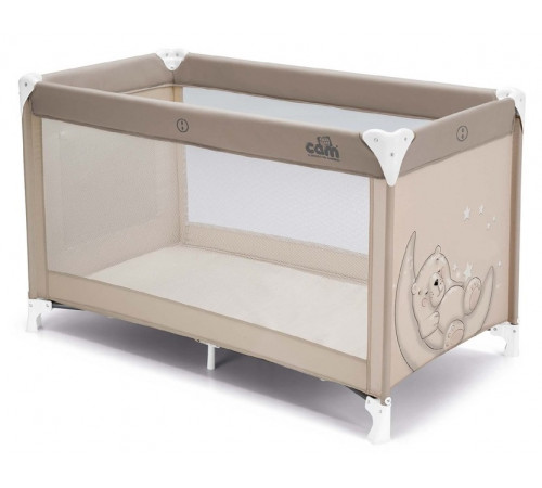 CAM Манеж Sonno Мишка на луне/бежевый
