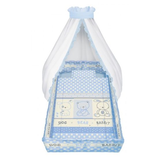 Lorelli Постельное бельё NINA Friends Blue (5 ед.)