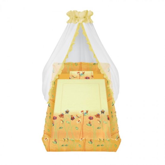 Lorelli Lenjerie de pat NINA Ladybug Yellow (5 el.)