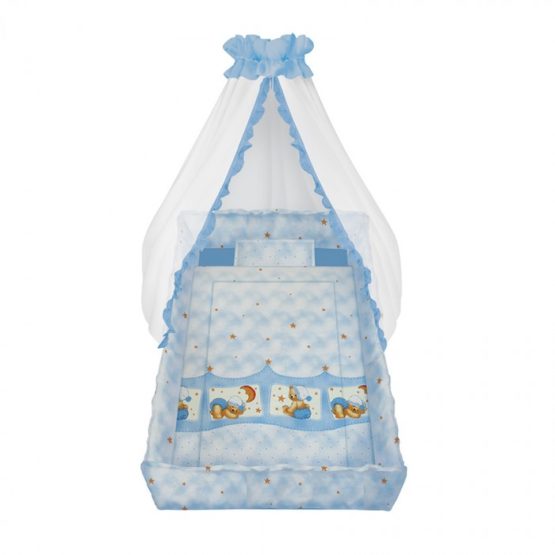 Lorelli Постельное бельё NINA Sleepy Hat Blue (5 ед.)