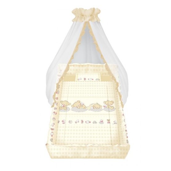 Lorelli Lenjerie de pat NINA Superstar Bears Beige (5 el.)