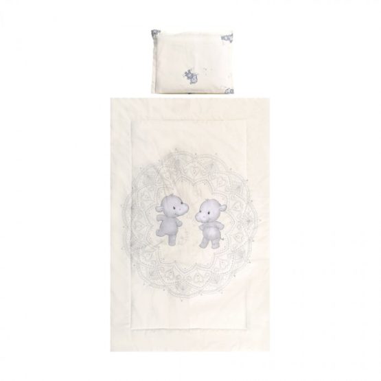 Lorelli Сменная постель Ranforce Happy Hippo Beige (3 эл.)