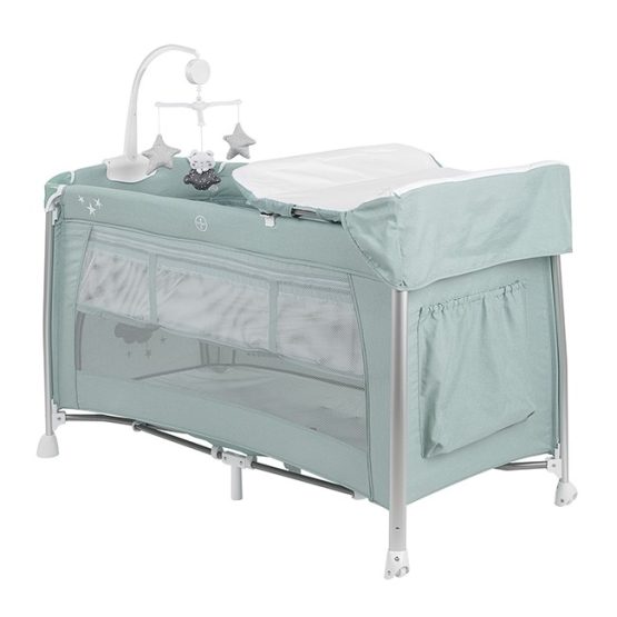 Кровать-манеж Dessine Moi 2 Levels Green