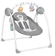 Leagăn pentru bebeluși Lionelo Ruben Stone Grey/Turquoise