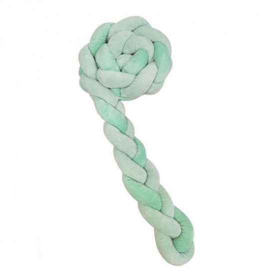 Protecție impletite in patuc 180 cm 3 laturi Lorelli MINT