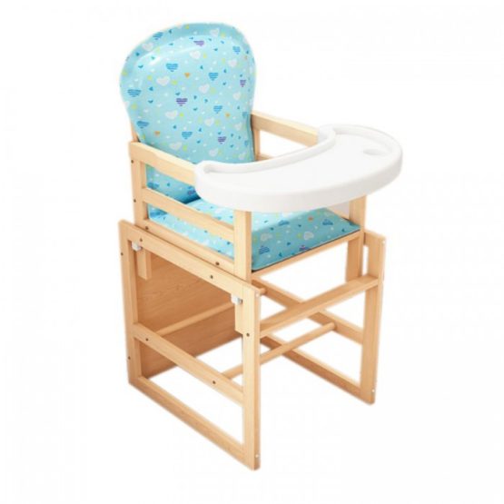 Scaun de masa 2-in-1 din lemn(PS)