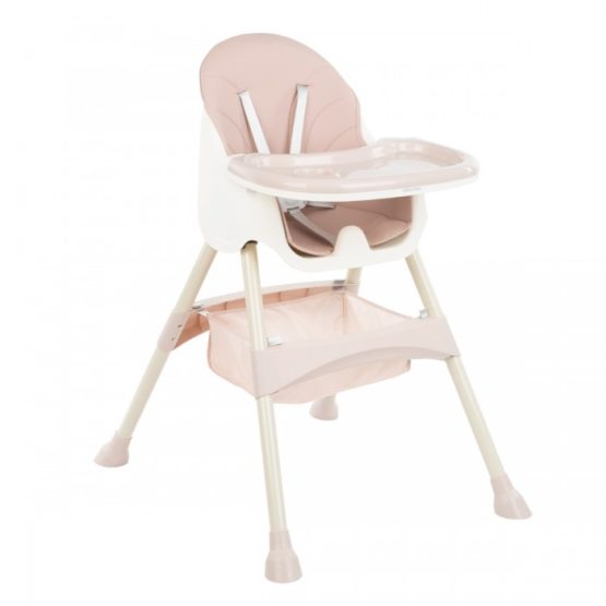 Стульчик для кормления BRIE 2-в-1 Pink 2023