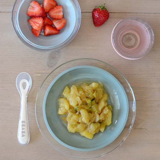 Set de masa 3 piese din sticla