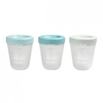 Set 3 recipiente Beaba silicon 200ml Jungle