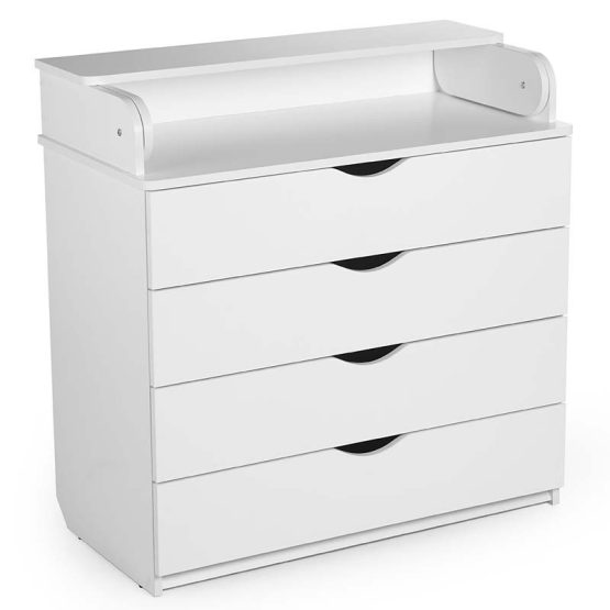 Comodă Eucalyptus Mark90 (DSK-901) Alb