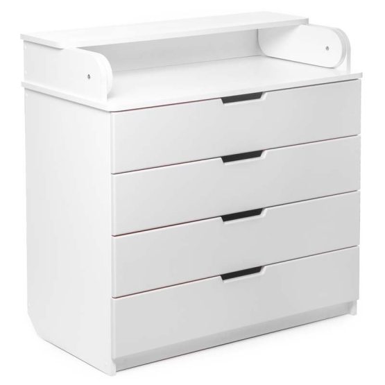 Comodă Eucalyptus Rennie90 (DSK-M901) Alb