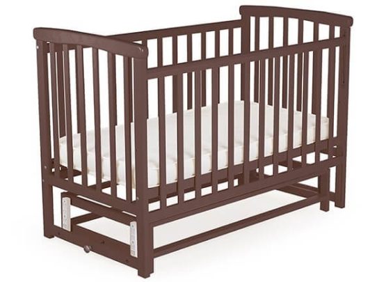 Детская кроватка Eucalyptus Charlene Plus Transversal (DS-2031) Орех