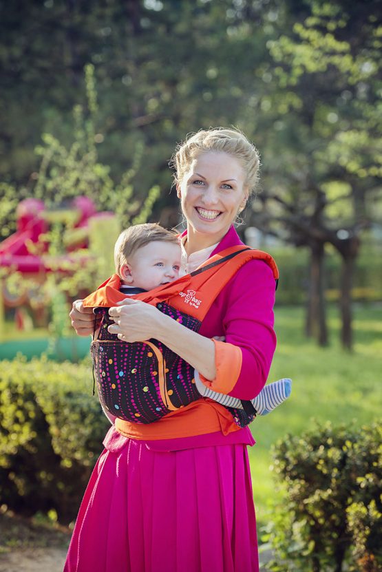 Универсальный Эрго — рюкзак By Bagy Premium «Bubbles»