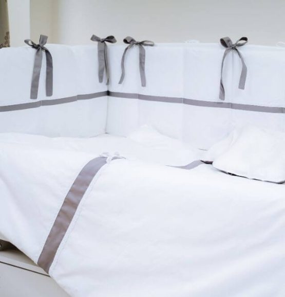 Комплект детской постели Renaissance Серый PM (8 эл.)