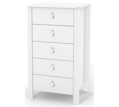 Veres Comodă înaltă 600 Monaco (alb)