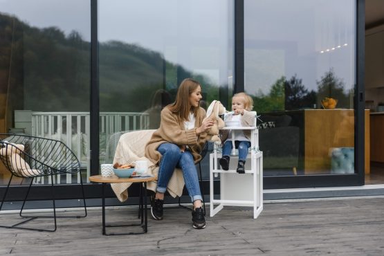 scaun de masa 2 in 1 pentru copii