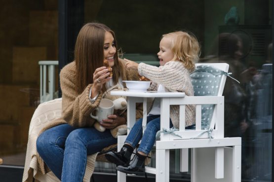 scaun de masa 2 in 1 pentru copii