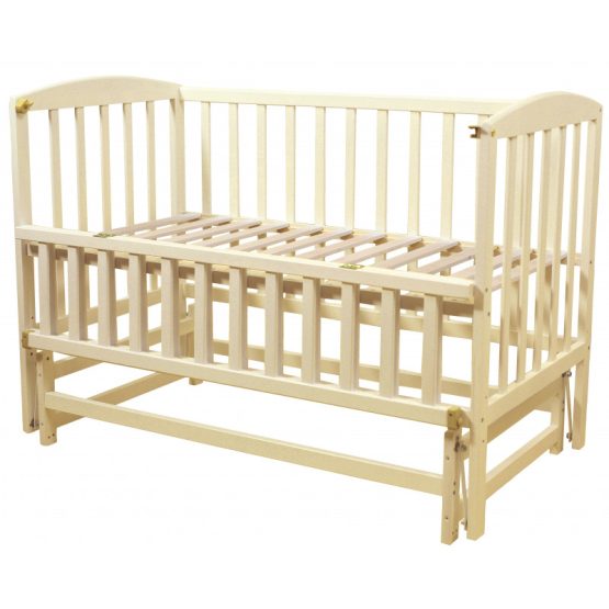 Pătuţ Goydalka VALERI PLUS TRANSVERSAL (1В216-3) Bej fara sertar