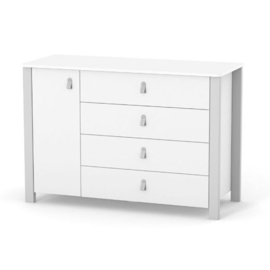 Veres Comoda 1200 Monaco alb/gri