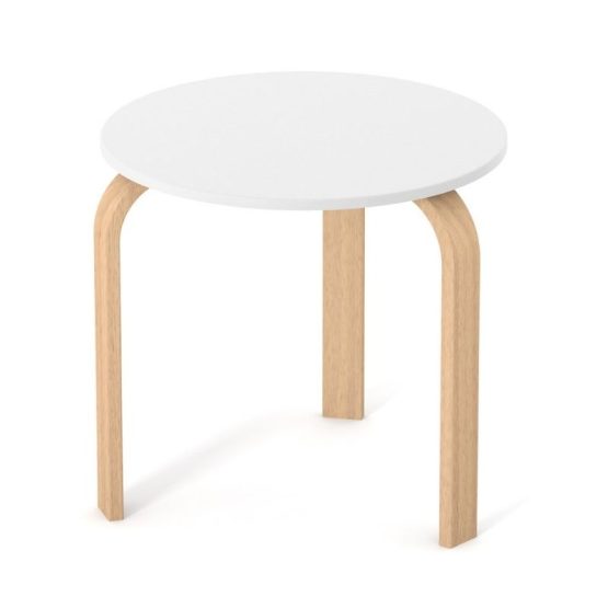 Veres Столик деревянный Монако (белый/бук)