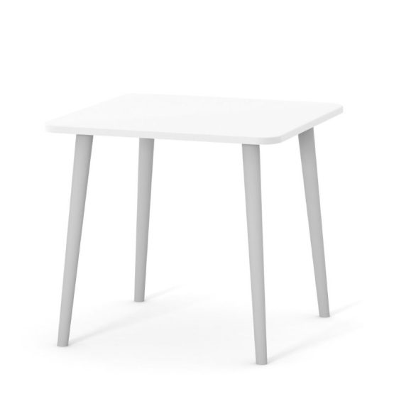 Veres Masuța din lemn „New York” (gri/alb)