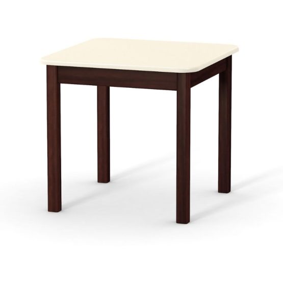 Veres Столик деревянный (слоновая кость/орех)