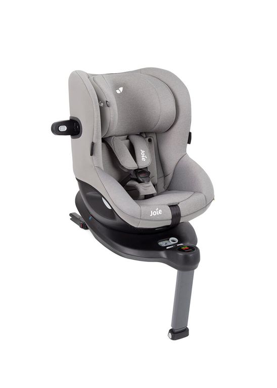 Scaun auto rotativ cu isofix Joie i-Spin 360 E Gray Flannel, 61 cm – 105 cm
