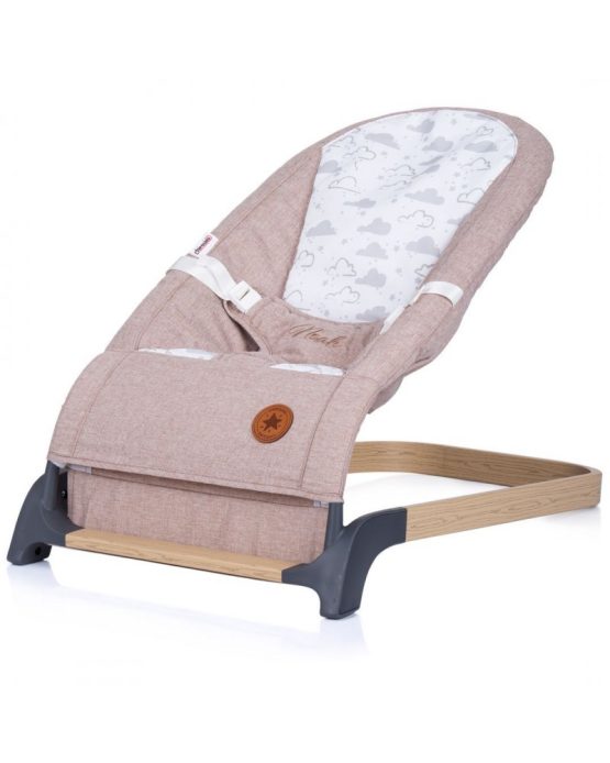 Chipolino Шезлонг «Noah» (до 9 кг.) хумус/дерево