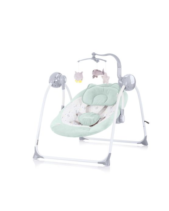 Chipolino Качели-шезлонг 2-в-1 «Nux» (до 9 кг.) авокадо