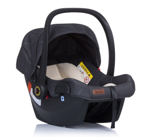 Chipolino Автокресло Duo Smart 0+ (0-13 кг.) чёрный