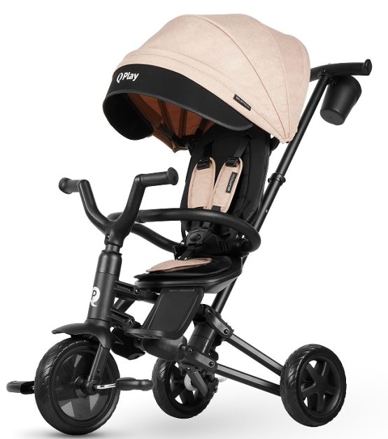 Трицикл складной QPlay Nova Niello Khaki (00-00600721)
