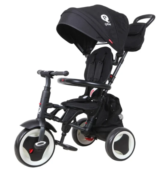 Трицикл складной QPlay Rito Plus Black (00-00600756)