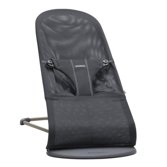 Кресло-шезлонг BabyBjorn Bliss Anthracite, Mesh (006013A)