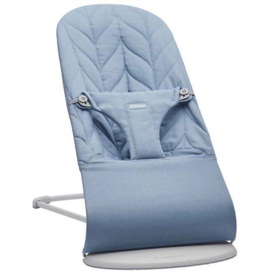 Balansoar BabyBjorn Bliss Blue, Bumbac (006123A)