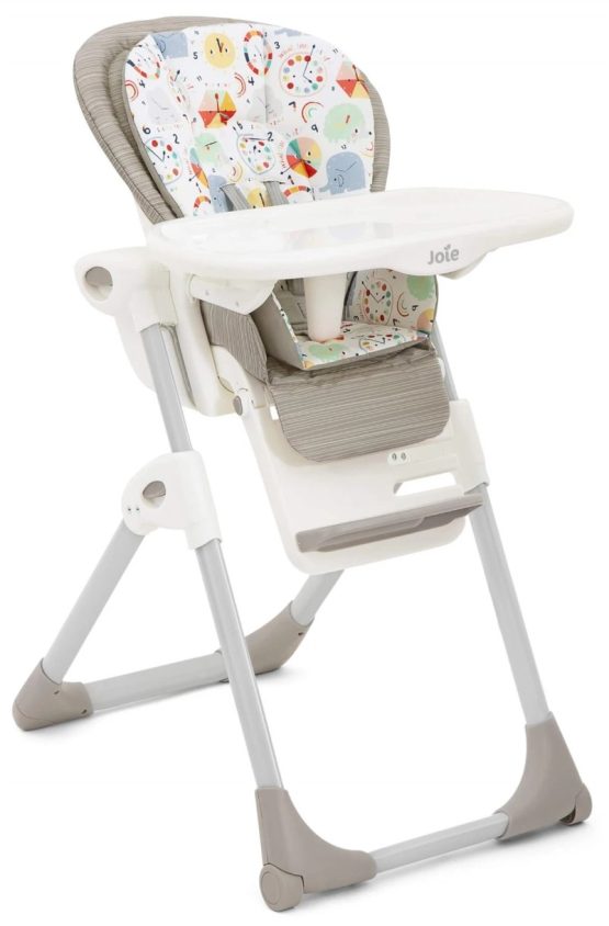 Стульчик для кормления Joie Mimzy Deluxe LX What Time Is It (H1013CAWHN000)