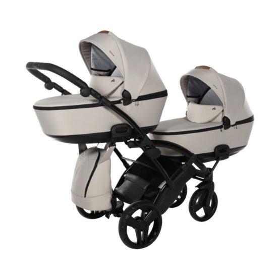 Carucior 2-in-1 Junama SPACE DUO SLIM ECCO – Beige 02