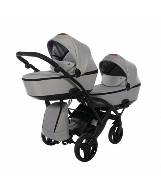 Carucior 2-in-1 Junama SPACE DUO SLIM ECCO – Gray 01