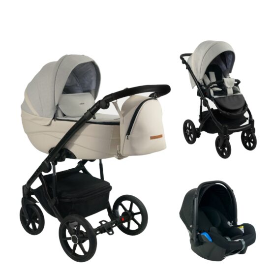 Коляска 3 в 1 Bexa IDEAL 2.0 – ID07 Бежевая